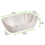 Baking Liner for 209MC500 40oz L:14.2in W:9.85in H:3in - 100 pcs Baking Liner for 209MC500 40oz L:14.2in W:9.85in H:3in - 100 pcs